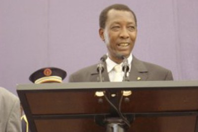 Le Président tchadien Idriss Déby Itno