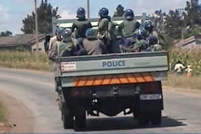 Zimbabwe police are cracking down on opposition.