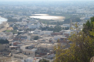 La vue de Cap Bon en Tunisie.