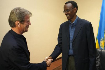 Déplacement de M. Bernard Kouchner, ministre des Affaires étrangères et européennes, au Rwanda :