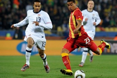 Kevin Prince Boateng of Ghana at the 2010 World Cup (file photo).