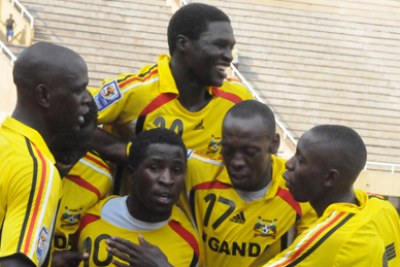 Uganda Cranes at the 2009 Cecafa Cup.