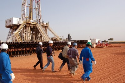 Most of Sudan's oil reserves are in the south...