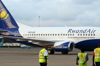 RwandAir airline.