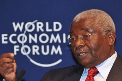 Armando Emilio Guebuza, the former president of Mozambique.