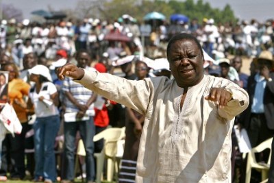 Prime Morgan Tsvangirai.