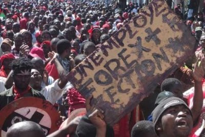 Malawians took to the streets in protest against the economic and governance challenges the country is facing (file photo).