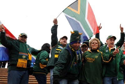 Springbok supporters (file photo).