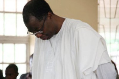 Former governor of Ogun State, Otunba Gbenga Daniel in court (file photo.