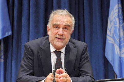 Le Procureur de la Cour pénale internationale (CPI), Luis Moreno-Ocampo.