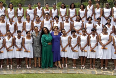 Television icon and business leader Oprah Winfrey celebrated the first graduating class of The Oprah Winfrey Leadership Academy for Girls in South Africa today.