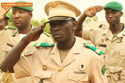 Capitaine Amadou Haya Sanogo, chef des putschistes ayant renversé en mars 2012 le président malien Amadou Toumani Touré.