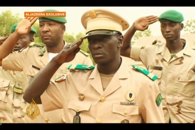 Le leader du coup d'Etat malien, le capitaine Amadou Sanogo.