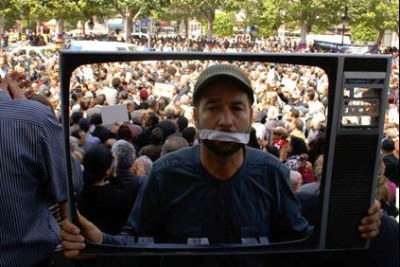 Protester (file photo).