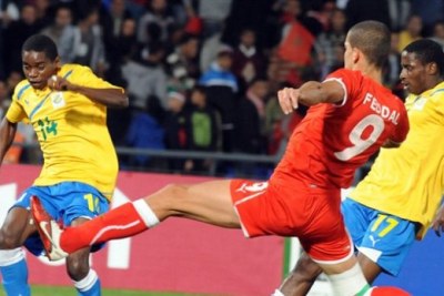 Gabon's soccer team is on its way to the London 2012 Olympics.