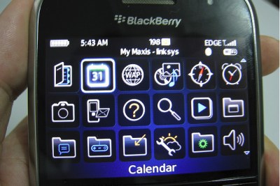 A BlackBerry Bold.