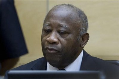 Laurent Gbagbo at the International Criminal Court.