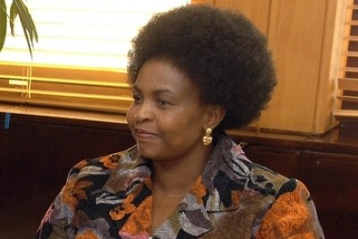 South African Foreign Minister Nkoana-Mashabane (file photo).