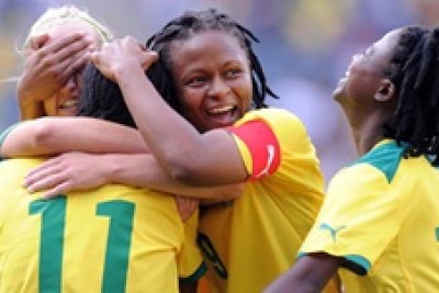 South Africa women's national senior socccer Banyana Banyana to play in AWC finals against Equatorial Guinea.