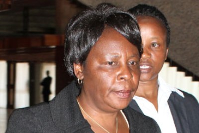 Suspended Deputy Chief Justice Nancy Baraza has 10 days within which she can challenge the decision of the tribunal (file photo).
