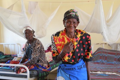 After testing positive for malaria, a Zambian woman is given antimalarial medication and a bednet. A new UN report says Sub-Saharan Africa has made progress in reducing the number of malaria deaths in the region.