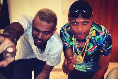 Chris Brown and Wizkid.