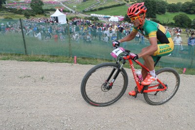South African Olympic Cyclist Burry Stander