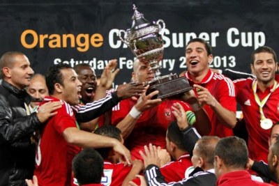 Al Ahly d'Egypte, vainqueur de la Super Coupe d'Afrique 2013