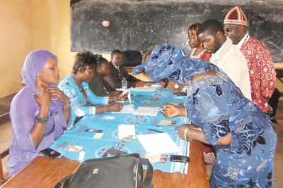 Voting in Cameroon (file photo).