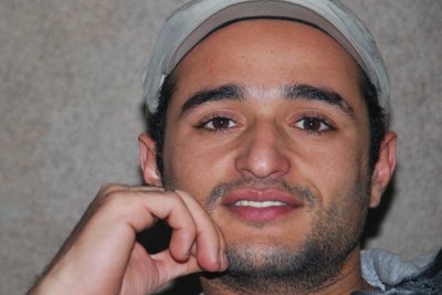 Ahmed Douma was one of the three activists convicted of rioting and assaulting police.
