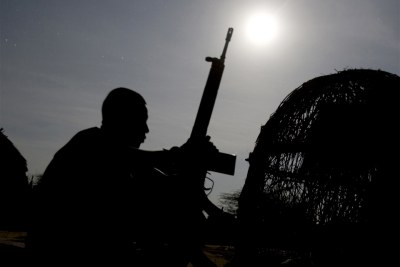 Keeping vigil (file photo): Residents in the Turkana region have taken up arms to protect themselves.