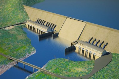 Ethiopia's Renaissance dam.