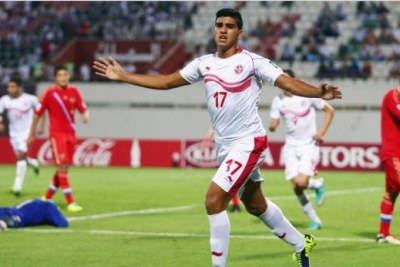 La Tunisie bat la Russie, championne d'Europe en titre par 1 à 0 en Coupe du monde 2013 des U17