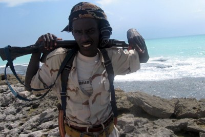 Two Kenyan engineers have been abducted by Somali pirates (file photo).