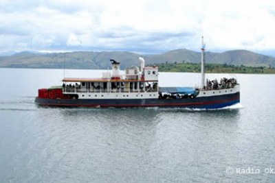 Un bateau sur le Lac Kivu