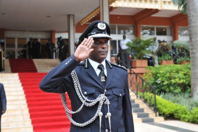 Kale Kayihura, the Inspector General of Police in Uganda