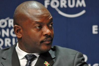 President Nkurunziza’s plans to run for a third term have been described as unconstitutional
