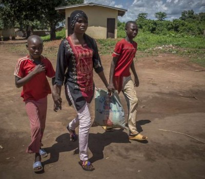 A Central African Refugee's Reunion With Her Sons Brings Joy and Sorrow