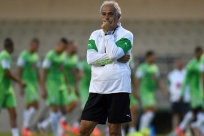 L'attitude de Vahid Halilhodzic, entraineur de l'Algérie (sur cette photo) devrai être la même pour la plupart des sélectionneurs africains qui n'ont pas bien entamé le début du mondial 2014