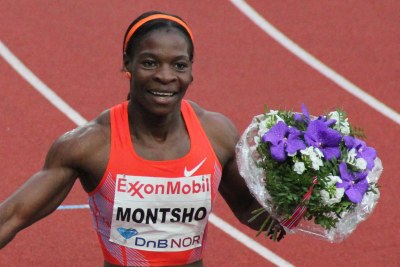 Amantle Montsho, athlète botswanaise