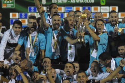 ES Sétif d'Algérie, remporte la Ligue des Champions d'Afrique 2014 devant l’AS Vita Club de la RD Congo