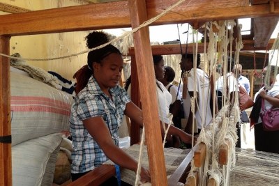 Zambian women weavers showcase handicrafts, meet buyers and visit gender project in Nairobi.