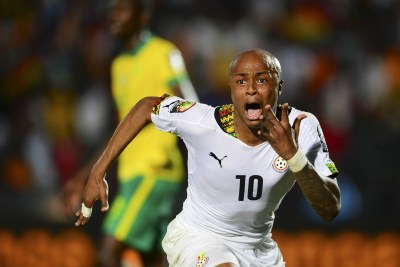 Andre Ayew of Ghana (file photo).