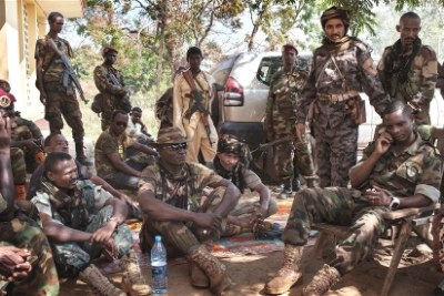 Soldats de l'ex-milice Seleka