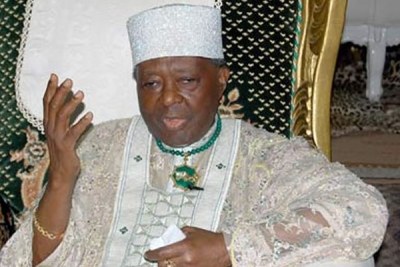 The late Ooni of Ife, Oba Okunade Sijuade.
