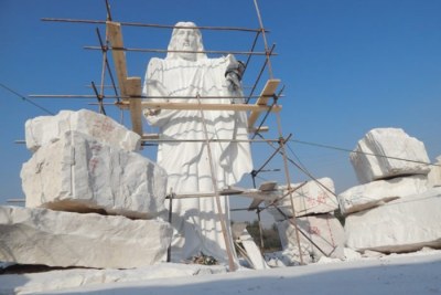 A Nigerian businessman is set to unveil what he says is Africa's largest statue of Jesus, describing it as a symbol of peace in a country wracked by Islamist insurgency.
