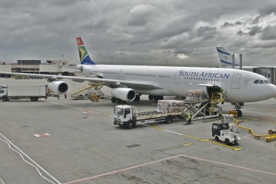 South African Airways Airbus A340 (file photo).