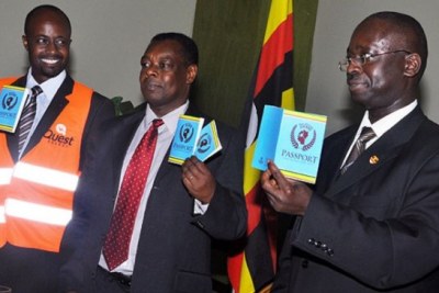 The new East African e-passport.