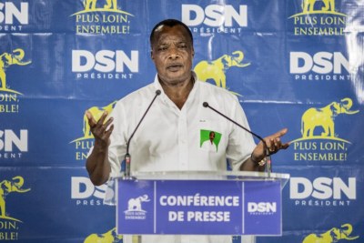 Denis Sassou N’Guesso Président de la République du Congo Brazzaville