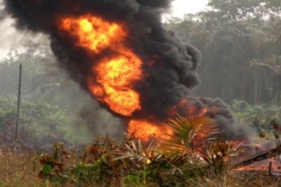 Explosion d'un pipeline (photo d'archive).